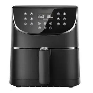 No.1 hot sale 5.5L 5.5 liters smart the power Digital Air Fryer oven for home use without oil
