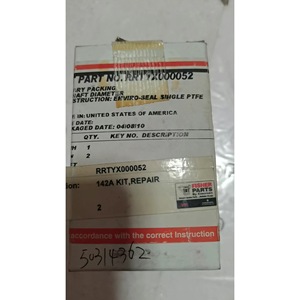ชุดอุปกรณ์ซ่อมวาล์วควบคุมอุตสาหกรรม Fisher Packing Kit RRTYX000052 - Product Image 1