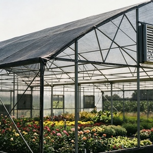 Black HDPE Woven <strong>Sun</strong> <strong>Shade</strong> Net, Heavy Duty Anti-Aging Insulation Sunscreen Mesh Cover for Household Courtyard Patio Garden - Product Image 4