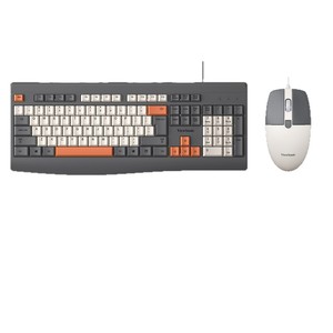 ViewSonic CU2600 Wired <b>Keyboard</b> Mouse Combo <b>USB</b> Plug And Play For Desktop Office Use - Product Image 2