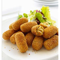 Machine automatique à double tête pour l'enrobage de pâtes, idéale pour la fabrication de boulettes de viande, de falafels, de mochi et de boulettes de riz, en acier inoxydable de qualité alimentaire