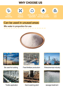 Poudre de polyacrylamide anionique APAM, floculant polymère pour le traitement des eaux minières et la déshydratation des résidus, poids moléculaire élevé - Product Image 4