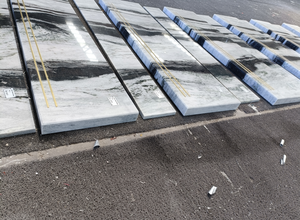 Panda Trắng phiến đá cẩm thạch đá tự nhiên cho nội thất sàn và tường trang trí của Trung Quốc nguồn tốt nhất cho chất lượng bằng đá cẩm thạch trắng - Product Image 6