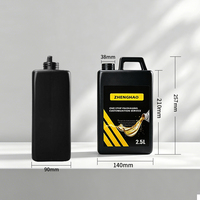 Vente en gros de barils de produits chimiques de haute qualité 2L 2 litres conteneurs de stockage en plastique jerrycan bouteilles chimiques avec poignée