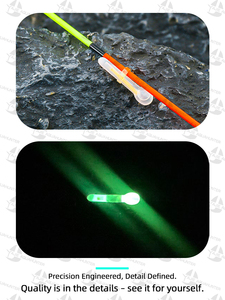 Barra Luminosa para Pesca Nocturna, Luz Brillante Desechable, Luz Fluorescente Impermeable para la <span class=keywords><strong>Punta</strong></span> de la Caña, para Pesca de Carpas y Pesca en el Mar - Product Image 4