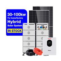 30kW Netzunabhängiges Solarsystem 50kW 100kW mit Batteriespeichersystem Kommerzielle und Industrielle Ausrüstung für Solarenergie