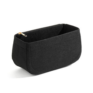 <span class=keywords><strong>Sac</strong></span> à cosmétiques multifonction pour femmes, insert en tissu feutré, <span class=keywords><strong>sac</strong></span> à main multifonction, organisateur multi-poches, pochette de voyage, accessoires - Product Image 5