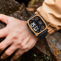 Montre connectée de navigation avec carte hors ligne, retour de route en ligne droite, positionnement AGNSS, étanche 5ATM pour les voyages