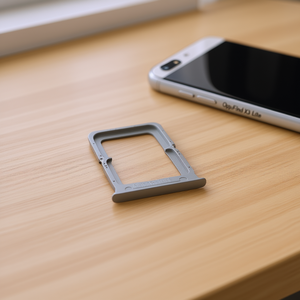 Bandeja para Tarjeta SIM para Oppo Find X3 Lite Plata - Product Image 3