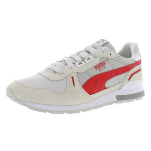 Zapatos Puma Rx 737 Og para Hombre, Color: Gris/Gris Vaporoso/Naranja, 100% Auténticos - Product Image 1