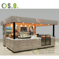 Kiosque de Vente au Détail Moderne Vitrine de Café Comptoir de Magasin de Café Mobilier de Salle d'Exposition Conceptions pour Cafés