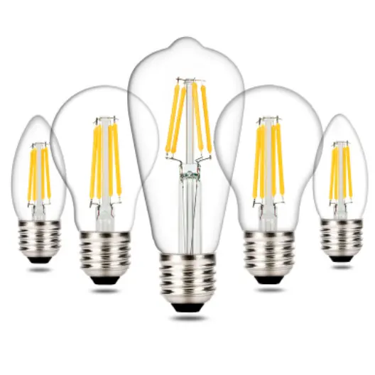 Ampoule Led E14 de haute qualité, économie d'énergie 2w 4w, blanc froid, ampoules à Filament à 360 degrés