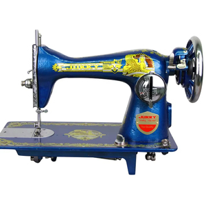 Machine à coudre manuelle domestique, état neuf, usage industriel, avec point de couture, fil épais, fonctionnement mécanique - Product Image 1