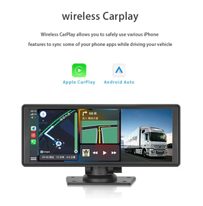 Tragbare Dashcam-Autoradio - 9,3 Zoll HD IPS-Bildschirm, Kabelloses Carplay & Android Auto, Vorder- und Rückseiten-Endlosaufnahme - Product Image 2