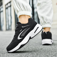 Ventes directes d'usine de chaussures de sport décontractées pour couple d'automne et d'hiver chaussures de course de grande taille