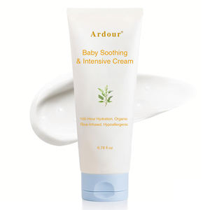 Crème de soulagement de l'eczéma <span class=keywords><strong>pour</strong></span> bébé, formule à base de plantes entièrement naturelle <span class=keywords><strong>pour</strong></span> une protection cutanée sûre et apaisante contre les éruptions cutanées, - Product Image 4