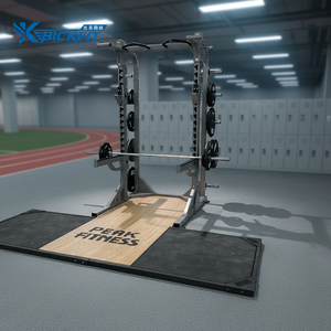 Rack de Potencia Comercial de Acero Inoxidable con Pila de Pesas de 195 kg para Culturismo y Ejercicio Físico Integral, Opción de Logotipo Personalizado - Product Image 1