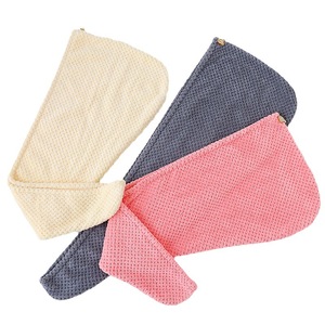 Gorro de secado de cabello Jin Ao de 25x68 cm, de coral polar absorbente, de secado rápido, con capucha, para mujeres y hombres - Product Image 5