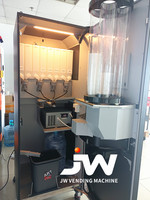 Distributeur automatique de boissons protéinées avec système de refroidissement d'eau et auto-nettoyage, machine à jus et café pour centre commercial