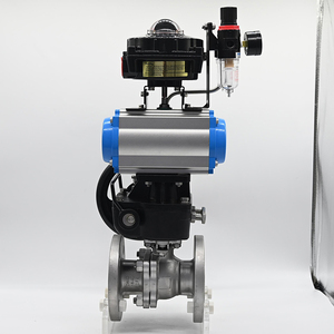 JTAIV Venta Caliente OEM Personalizado de Alta Calidad DN15-DN200 Válvula de Bola Neumática de Acero Inoxidable de Acción Simple/Doble con Brida - Product Image 5