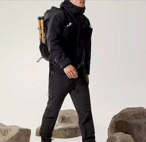 Veste coupe-vent pour <span class=keywords><strong>homme</strong></span> avec logo personnalisé, veste de course respirante à capuche légère, protection sportive, veste de jogging OVER - Product Image 6