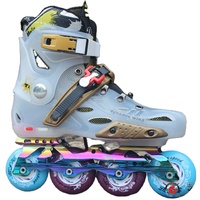 Chaussures de skate à roulettes en ligne pour adultes, chaussures de danse de rue, durables et confortables
