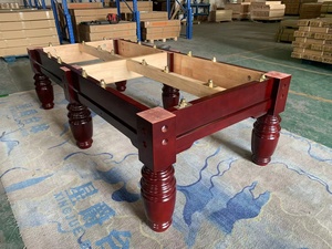 Table de billard de haute qualité en bois massif de 9 pieds, style chinois, <span class=keywords><strong>8</strong></span> boules, 3 coussins - Product Image 4