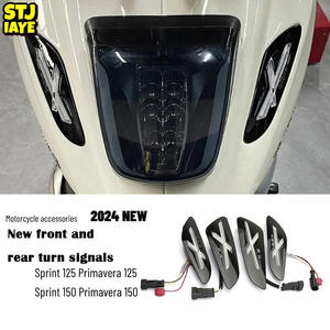 ไฟเลี้ยวหน้า-หลังแบบดัดแปลงสีดำ STJIAYE LED สำหรับ Primavera/Sprint <span class=keywords><strong>125</strong></span>/150 - คุณภาพสูง ติดตั้งง่าย รับประกัน 12 เดือน - Product Image 5