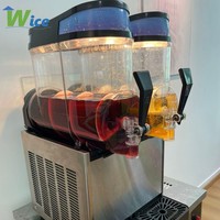 WICE Commercial Slush Machine 12L X 1 Réservoir Grande Capacité Fabricant de Boissons Glacées Prix Bon Marché pour Restaurant Juice Bar Café Utilisation
