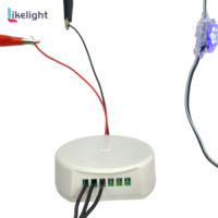 Contrôleur UFO SPI pour lumières RGB/RGBW avec application téléphonique intelligente Wi-Fi/Bluetooth/Musique DIY Surplife, télécommande sans fil
