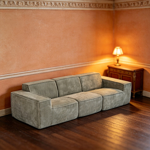 Sectional Modern Memory <b>Foam</b> Vacuum Compressed OEM Modular Square Sectional <b>Sofa</b> for Hotel Soft Cushion Reduce transportation - Product Image 4
