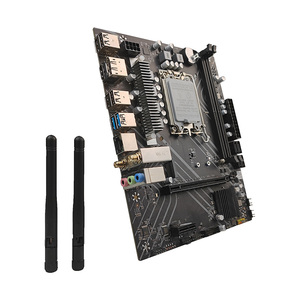 Nouvelle carte mère de bureau gaming H610 MATX LGA1700 DDR4 M.2 Wi-Fi intégrée 64 Go pour processeurs de 12e/13e/14e génération OEM/ODM - Product Image 1