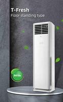 Proveedor Chino de Aires Acondicionados Mini Split de Pie, de 18000 BTU a 60000 BTU, con Función de Calefacción y Refrigeración