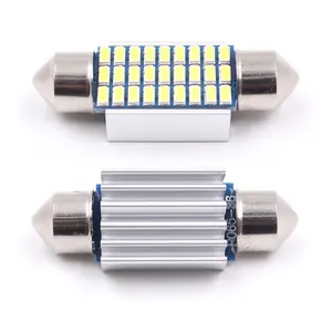 C5W W5W Led נורות לרכב 3014 12V c5w Led נורה H4 31 36 39 42MM ללא שגיאות חגורה t10 Led רכב פנים כיפת גג פנס