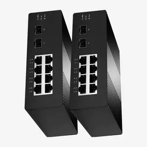 Oem/ODM công nghiệp PoE Ethernet chuyển đổi Gigabit <span class=keywords><strong>8</strong></span> cổng điện 2 SFP sợi cổng - Product Image 2