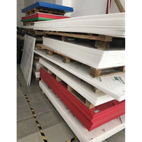 Planche en plastique UHMWPE blanc 4X8, feuille HDPE écologique, épaisseur 18 mm, coupe lisse, taille pour revêtement de bunker à charbon