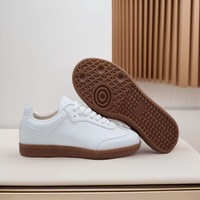 Chaussures pour hommes rétro polyvalentes en cuir microfibre déconstruites, taille plus, chaussures classiques POD monobloc personnalisables
