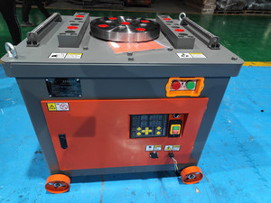 เครื่องดัดเหล็กเส้น CNC กึ่งอัตโนมัติ ผลิตภาพสูง พร้อมมอเตอร์ สำหรับดัดเหล็กกล้าคาร์บอน เหล็กกล้าไร้สนิม เหล็กเส้นเสริมคอนกรีต 220V-380V - Product Image 3
