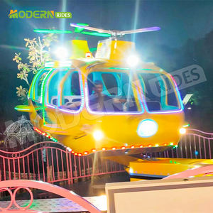 Amusement Rising Adventure Equipment Thrill Rides Air Bus Rotating Bus Ride Shopping Center Kiddie Children Air Bus à vendre - Product Image 6