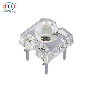 LED Superflux <span class=keywords><strong>F5</strong></span> 5mm Piranha 0.04W Bullet Top Dip THT LED Rojo Amarillo para Luces de Coche, Luz de Freno, Intermitentes - Product Image 1