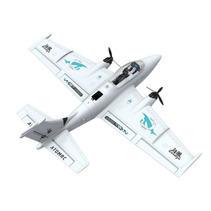 ATOMRC Beluga 1270mm Wingspan <strong>RC</strong> Plane EPP Dual Motor FPV Aircraft Beginner Drone with 2km <strong>Remote</strong> <strong>Control</strong> Image Transmission - Product Image 1