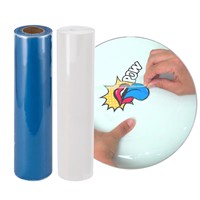 Film DTF UV haute température HyperTransprint A4 pour impression numérique par transfert thermique pour autocollants de logo, cuir, papier, film PET 30-40°C