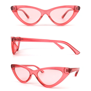Lindo gafas De sol niños UV 400 niños rosa claro lente gafas De sol ojo De gato gafas De sol Lunettes De Soleil sol chicas - Product Image 2