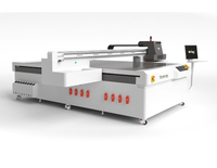 Mesin Cetak UV Flatbed 4 Warna Wit-Color UVIP 6B2030 Printer Flatbed Format Besar