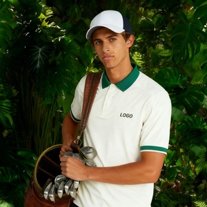 Áo Polo chất lượng cao, cổ bo, đồng phục, thêu logo, áo golf trơn, áo Polo nam trơn - Product Image 2