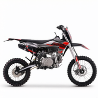 Moto tout-terrain 140cc à refroidissement par huile, mono-amortisseur, frein à disque, pour adultes, nouvelle vente directe d'usine TURRUT