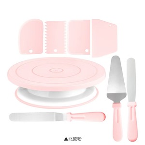 Kit de Soporte Giratorio para Decoración de Pasteles de 6 o 8 Piezas con Bolsas y Boquillas para Repostería, Ideal para Principiantes y Uso Doméstico - Product Image 3