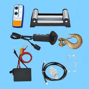 TuoShi - Cabrestante Eléctrico para Vehículos Todoterreno 4x4, 220V/380V, <span class=keywords><strong>con</strong></span> Control Remoto y de Mano, IP44, Construcción Metálica, <span class=keywords><strong>con</strong></span> Cable de Acero - Product Image 6