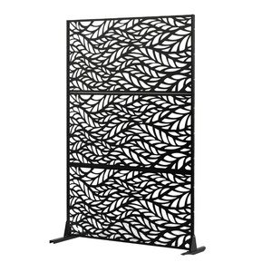 Outdoor Metal Privacy <b>Screen</b> Model&Contemporary Design Easy to Install - Product Image 1