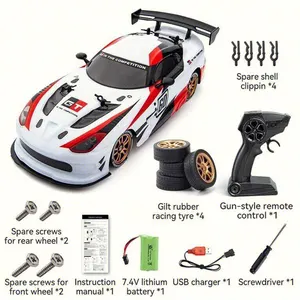 1/16 haute vitesse 360 degrés Spin télécommande RC Dodge dérive voiture de course jouets pour garçons